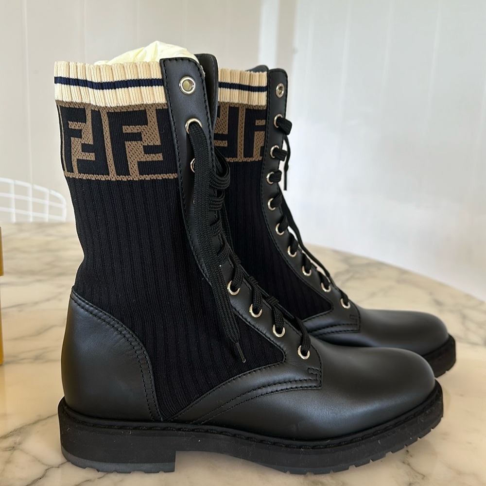 NIB FENDI Rockoko Boots // size 38